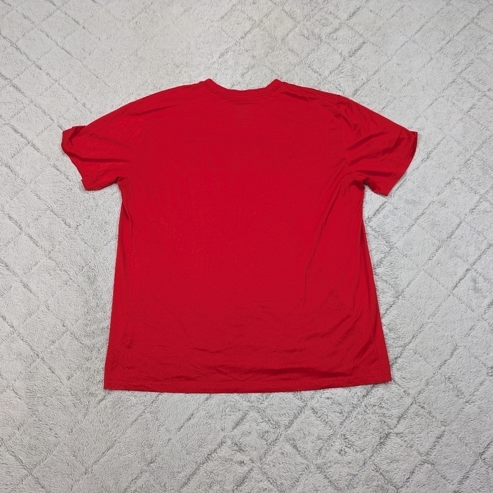 Ohio State Buckeyes Shirt Mens XL Red Scarlet Nike Tee Performance Dri-Fit Gym - Picture 9 of 9